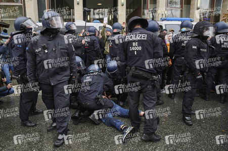 Proteste von Gegnern der Corona-Politik in Berlin
