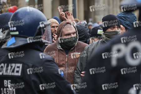 Proteste von Gegnern der Corona-Politik in Berlin