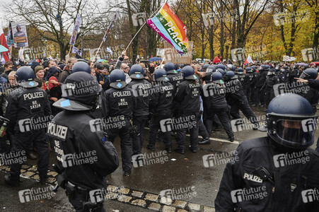 Proteste von Gegnern der Corona-Politik in Berlin