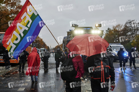Proteste von Gegnern der Corona-Politik in Berlin