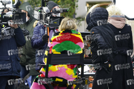 Dreharbeiten 'Germany’s Next Topmodel' in Berlin