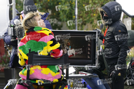 Dreharbeiten 'Germany’s Next Topmodel' in Berlin