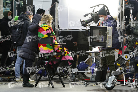 Dreharbeiten 'Germany’s Next Topmodel' in Berlin