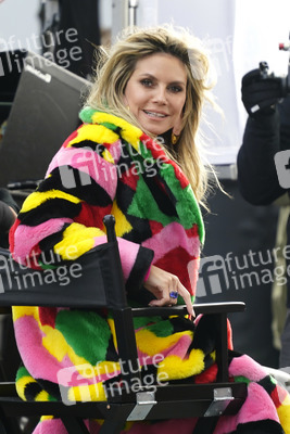 Dreharbeiten 'Germany’s Next Topmodel' in Berlin