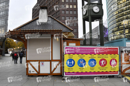 Winterwelt am Potsdamer Platz in Berlin