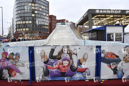 Winterwelt am Potsdamer Platz in Berlin