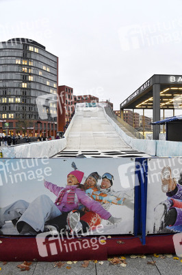 Winterwelt am Potsdamer Platz in Berlin