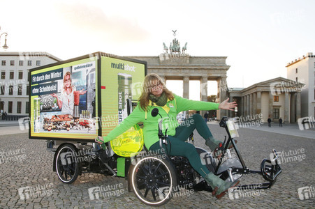 Fototermin mit Maren Gilzer in Berlin