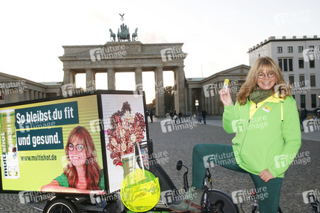 Fototermin mit Maren Gilzer in Berlin