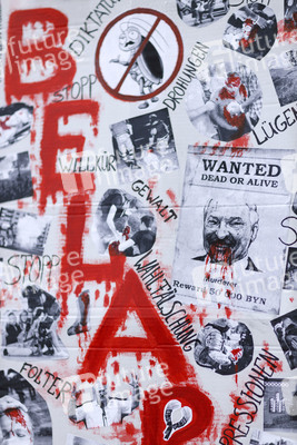 Kundgebung für Demokratie in Belarus in Köln