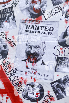 Kundgebung für Demokratie in Belarus in Köln