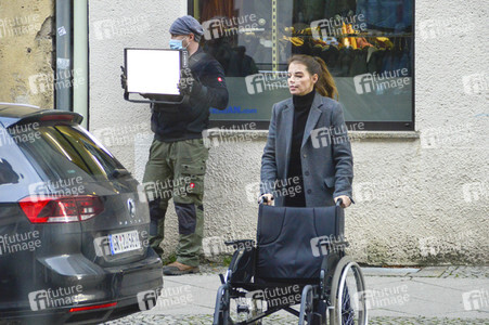 Dreharbeiten 'Wolfsland - Die traurigen Schwestern' in Görlitz