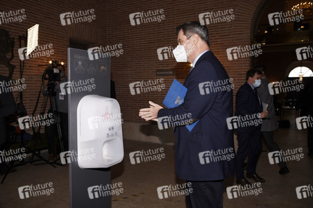 Pressekonferenz zu den Entwicklungen der Corona-Pandemie in München