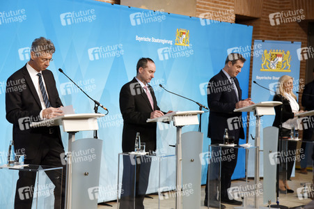 Pressekonferenz zu den Entwicklungen der Corona-Pandemie in München