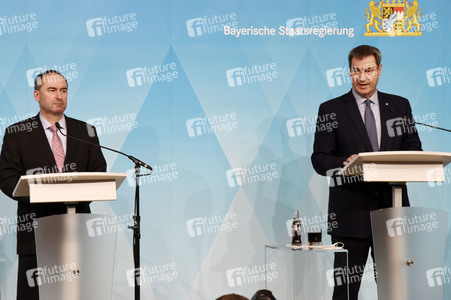 Pressekonferenz zu den Entwicklungen der Corona-Pandemie in München
