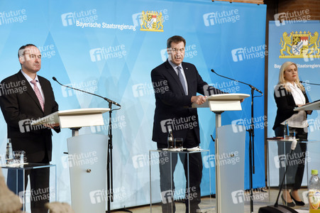 Pressekonferenz zu den Entwicklungen der Corona-Pandemie in München
