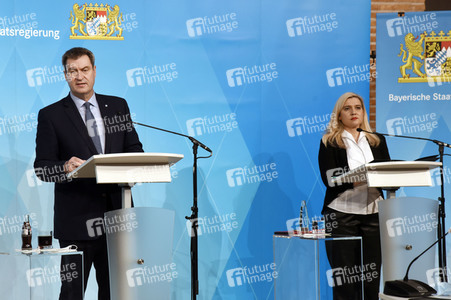 Pressekonferenz zu den Entwicklungen der Corona-Pandemie in München