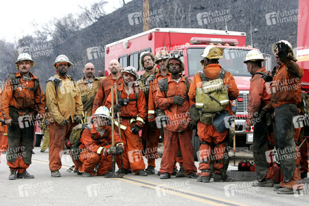 Pressetermin mit Arnold Schwarzenegger zur den Bränden in Malibu