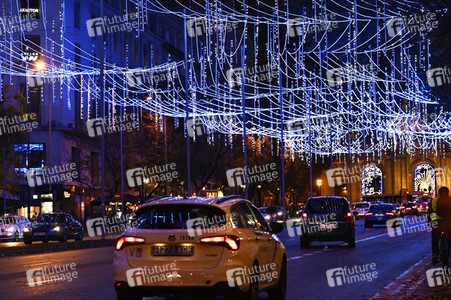 Weihnachtsillumination in Madrid