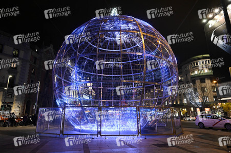 Weihnachtsillumination in Madrid