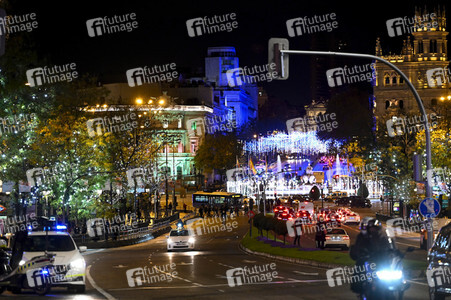 Weihnachtsillumination in Madrid