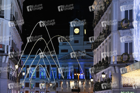 Weihnachtsillumination in Madrid