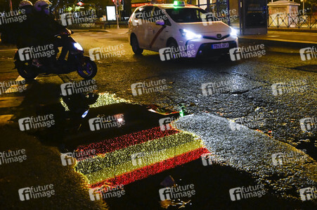 Weihnachtsillumination in Madrid