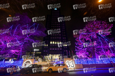 Weihnachtsillumination in Madrid