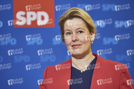 Hybrider Landesparteitag der SPD in Berlin