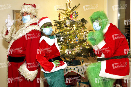 GEEK ART: Der Grinch zur Corona-Weihnacht