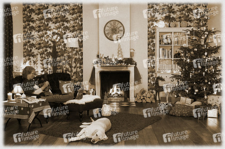 Weihnachts-Bodypainting