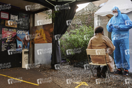 Corona-Schnelltests in Berlin