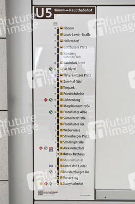 Eröffnung der U5-Neubaustrecke in Berlin