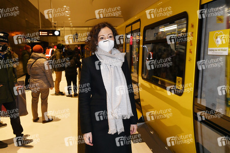 Eröffnung der U5-Neubaustrecke in Berlin