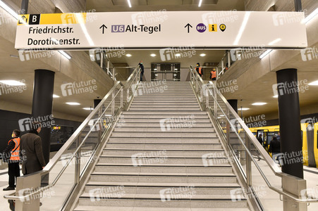 Eröffnung der U5-Neubaustrecke in Berlin