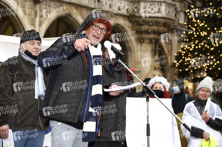 Kundgebung zum bundesweiten Aktionstag gegen Aufrüstung und Krieg in München