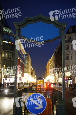 Neuer U-Bahnhof Unter den Linden in Berlin