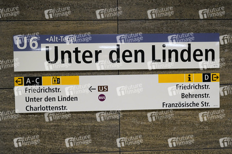 Neuer U-Bahnhof Unter den Linden in Berlin