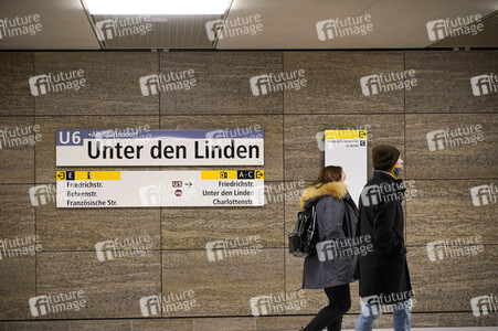 Neuer U-Bahnhof Unter den Linden in Berlin
