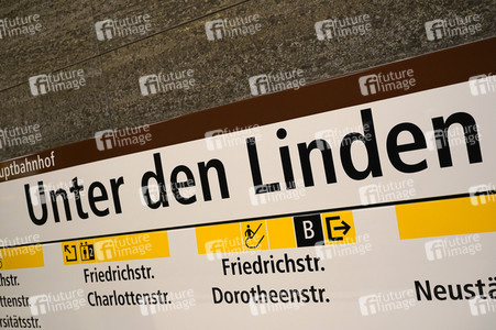 Neuer U-Bahnhof Unter den Linden in Berlin