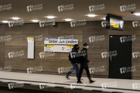 Neuer U-Bahnhof Unter den Linden in Berlin