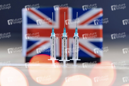 Symbolfoto Impfstoffzulassung in Großbritannien