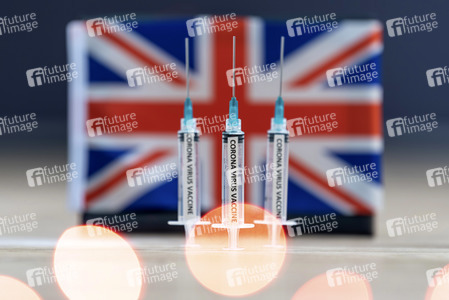 Symbolfoto Impfstoffzulassung in Großbritannien