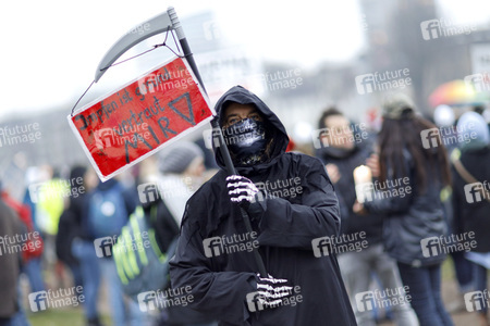 Querdenken-Demo in Düsseldorf