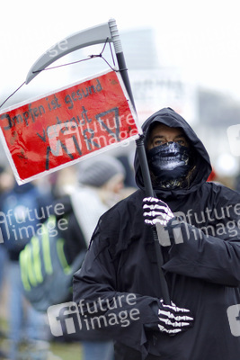 Querdenken-Demo in Düsseldorf
