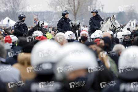 Querdenken-Demo in Düsseldorf