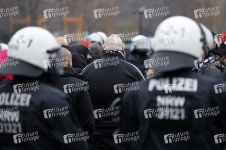 Querdenken-Demo in Düsseldorf