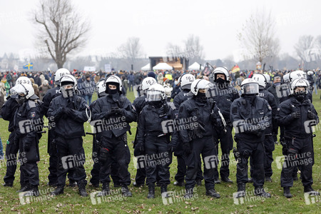Querdenken-Demo in Düsseldorf