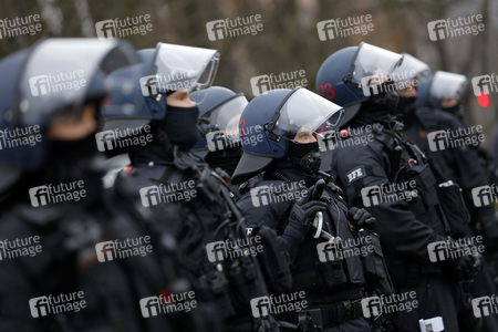 Querdenken-Demo in Düsseldorf