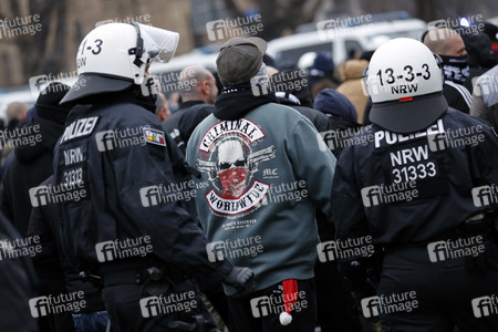 Querdenken-Demo in Düsseldorf